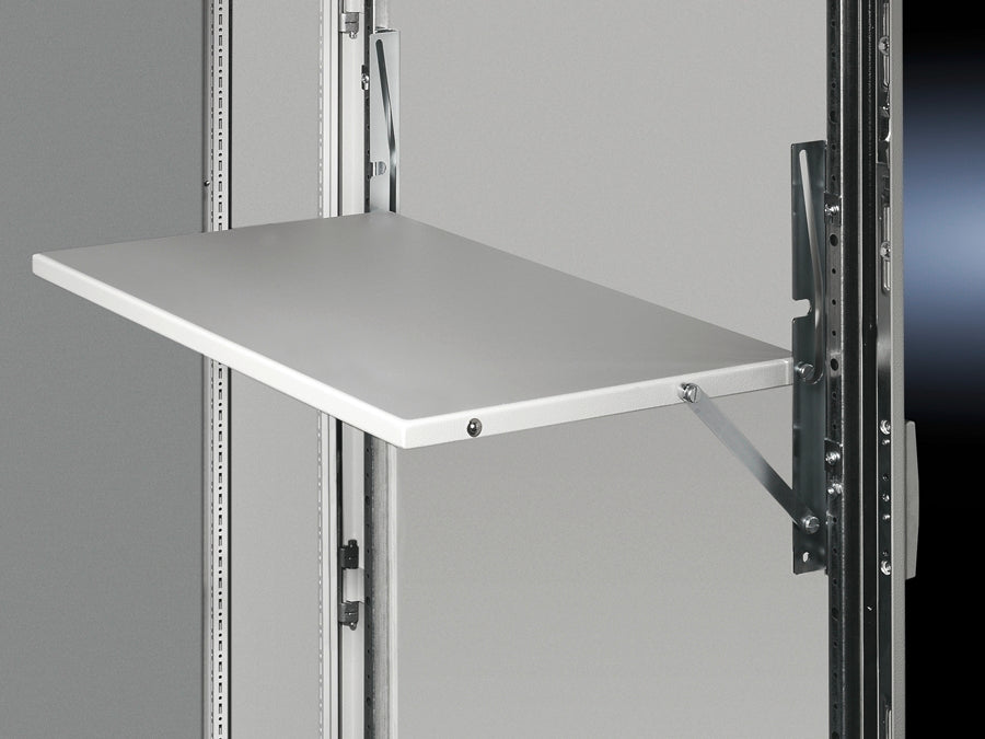 Rittal TS Door Mounted Lectern 600mm RAL7035 - 4638600