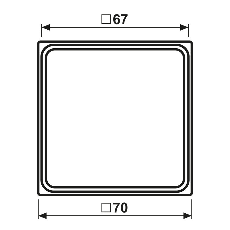 Jung LS990 Alpine White Mounting Frame CD500 - LS981ZWW [2 Pieces]