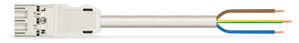 Wago Pre-Assembled B2ca Connection Cable 3M White - 771-9293/216-302