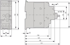 Interruptor Automático De Protección De Motor Eaton PKZM4-63 55-65A - 222413