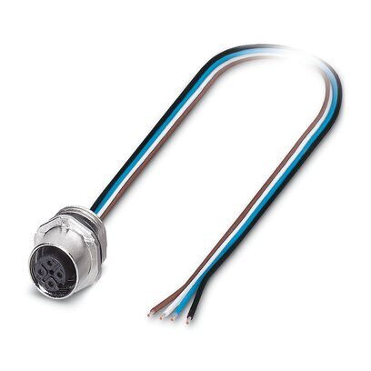 M12 SPEEDCON 4-Pin Front Mount Device Connector - 1523434