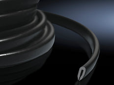 Rittal Protector De Borde De PVC 10M Negro - 7072100 [10 Metros]