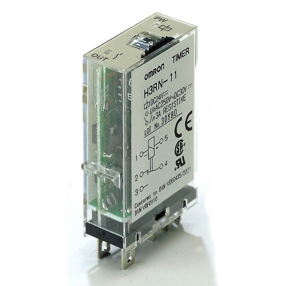 Omron H3RN Multifunction Timer Relay 24VDC 3A - H3RN1002M