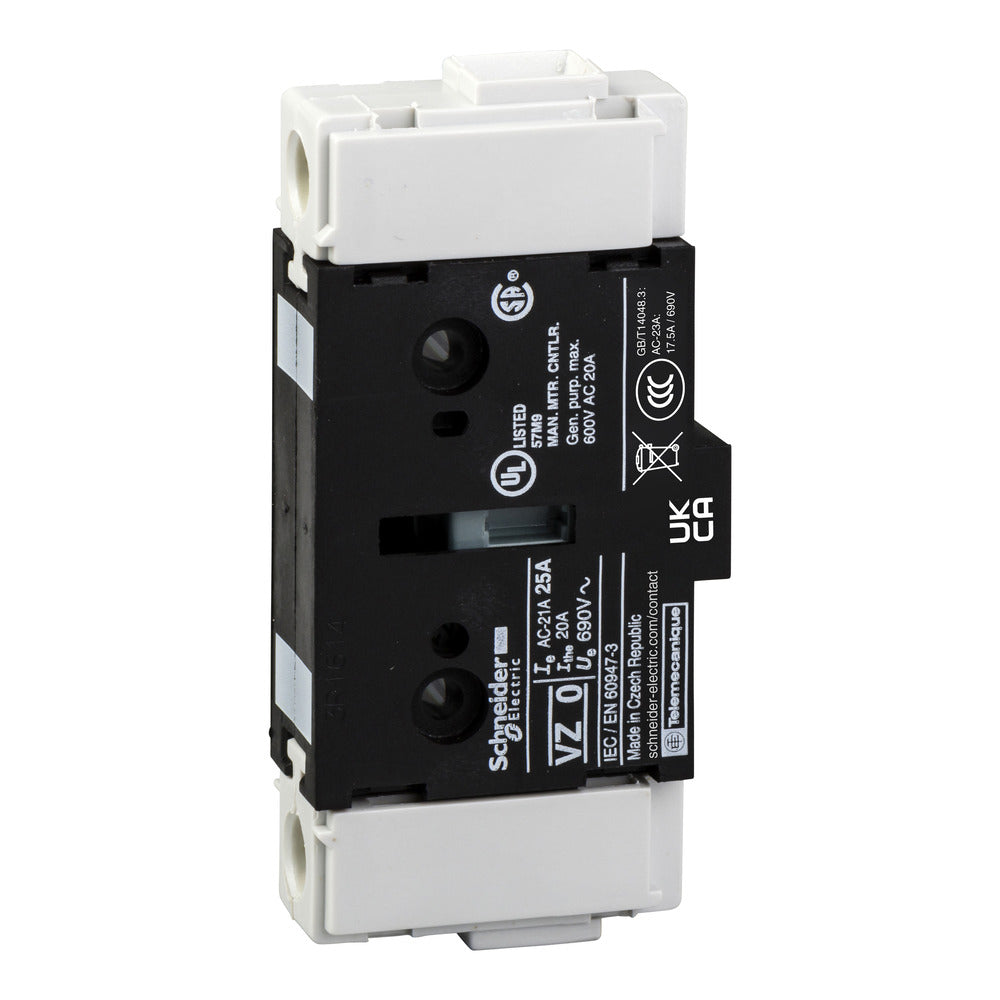 Schneider Electric VZ01 Módulo De Contacto Auxiliar 20A - VZ01