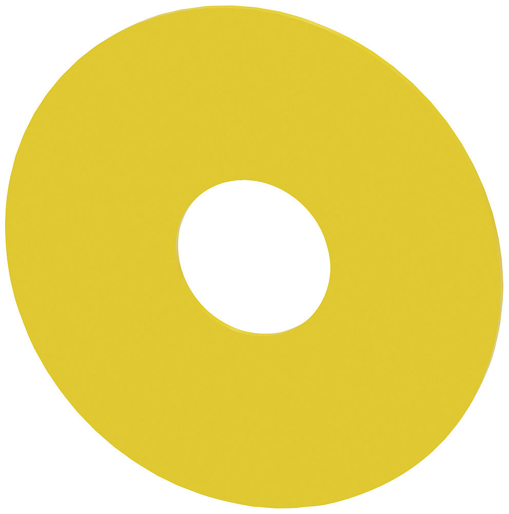 Siemens Emergency Stop Backing Plate 75mm Yellow - 3SU19000BC310AA0 [2 Pieces]