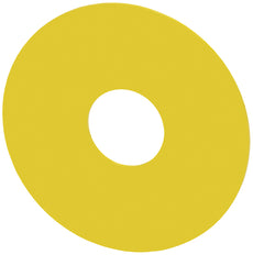 Siemens Emergency Stop Backing Plate 75mm Yellow - 3SU19000BC310AA0 [2 Pieces]