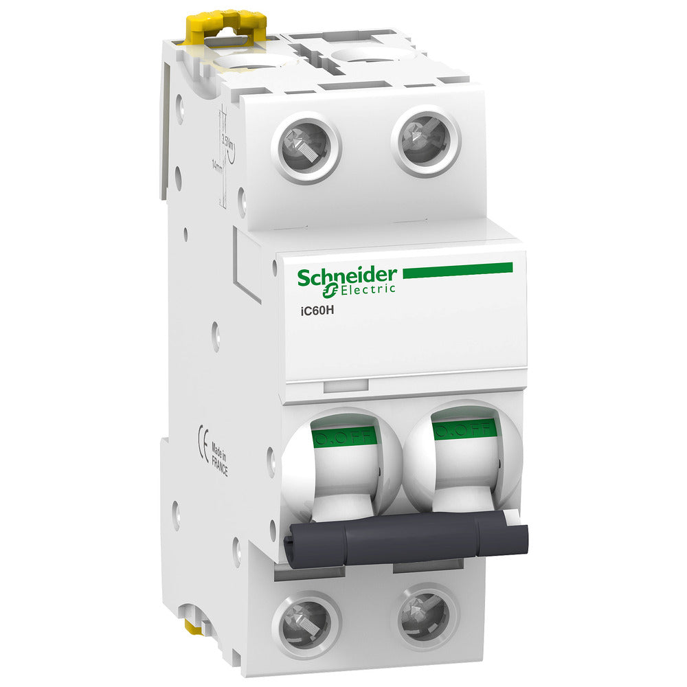 Schneider Electric IC60H 2P C1A Circuit Breaker - A9F84201