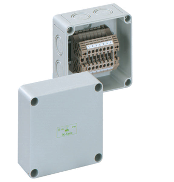 Spelsberg RK4/07 Terminal Box IP66 With 7x4mm² Terminals - 61000701