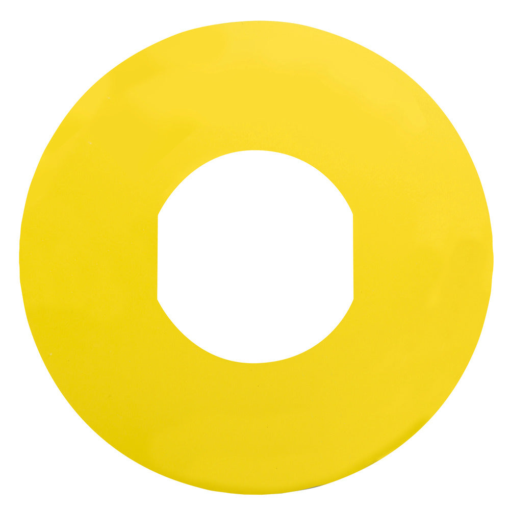 Etiqueta De Parada De Emergencia Schneider Electric 60mm Amarillo - ZBY9101 [2 Piezas]