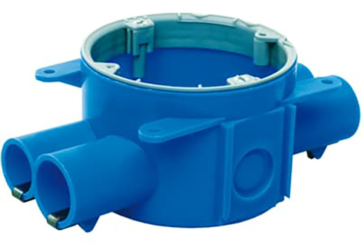 50mm Junction Box With Dual 16mm And 19mm Inlets - 7126.110 [2 Pieces]