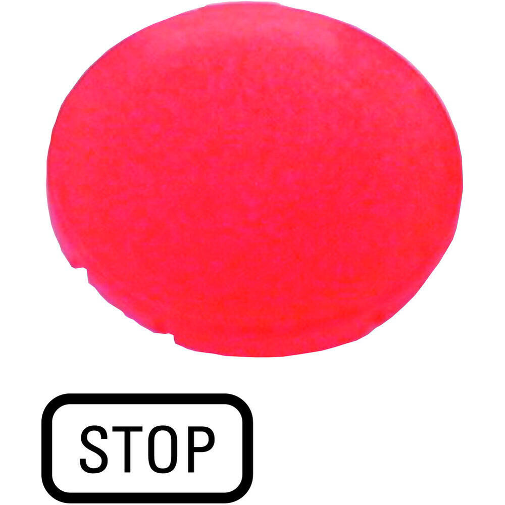 Eaton RMQ-Titan Red Stop Button Lens M22-XDL-R-GB0 - 218326 [2 Pieces]