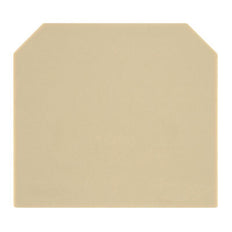 Weidmuller Terminal End Plate 40mm x 1.5mm Beige - 0117960000 [10 Pieces]