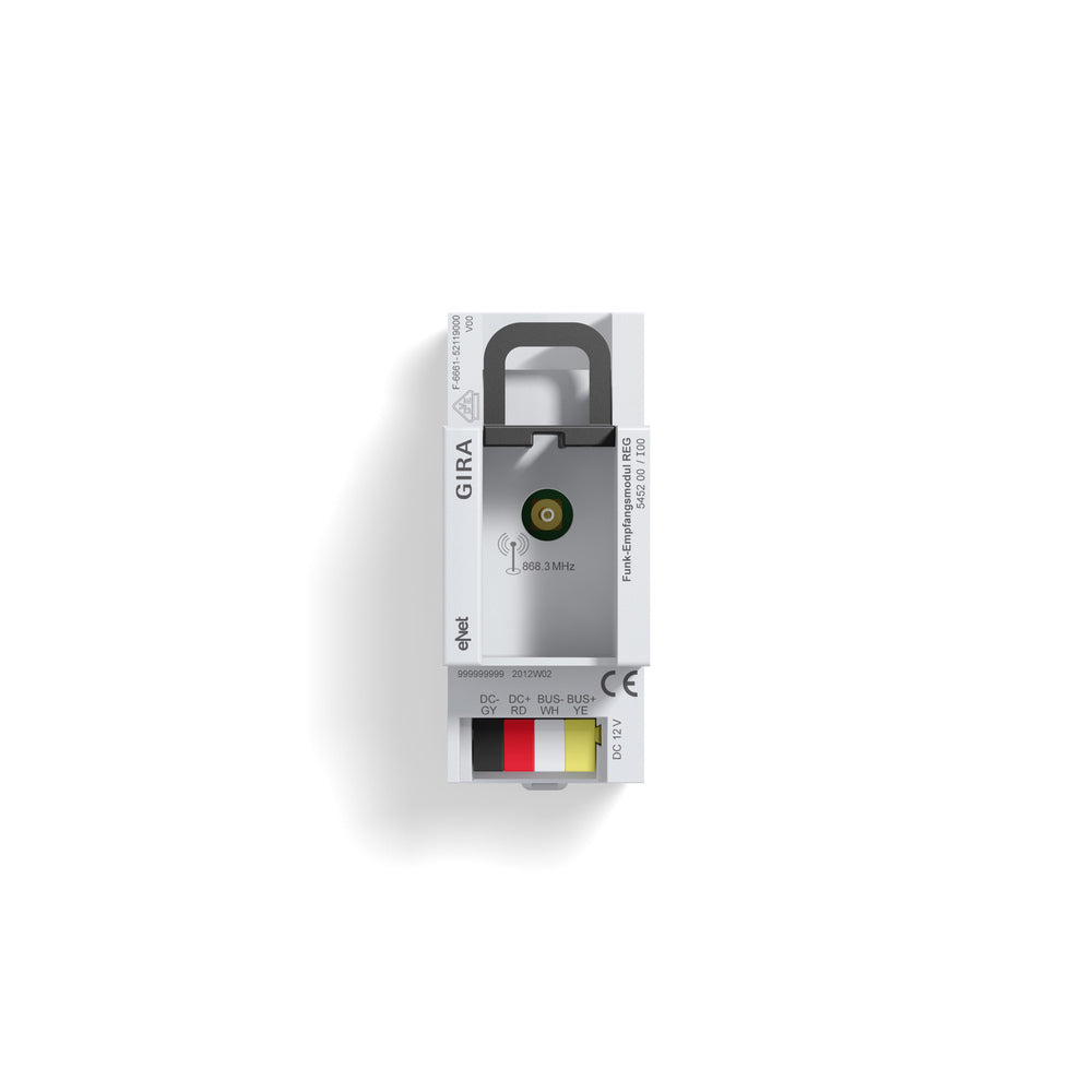 Gira eNet DIN Rail Wireless Receiver Module - 545200