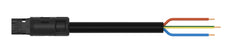 WAGO Winsta 3-Pole Pre-Assembled Cable 3M Black - 774-9993/207-301