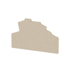Terminal Block Partition Plate 72mm x 56mm - 1791050000 [10 Pieces]