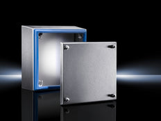 Rittal HD 1.4301 Stainless Steel Terminal Box 150x150x80 - 1670600