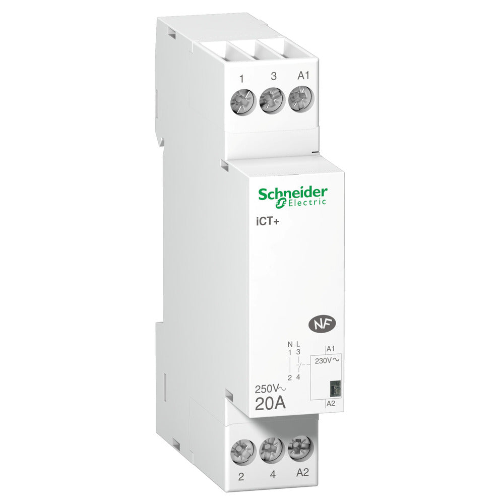 Schneider Electric Ict+ Contacto Monopolar De 20A 230V - A9C15030