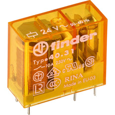 Finder 40.31 Relé PCB 10A 24VAC Monopolar - 40.31.8.024.0000