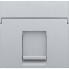 Niko Sterling RJ45 Central Plate With Dust Cover - 121-65100