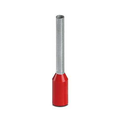 Phoenix Contact Ferrule Ai 1-12 Rojo 18mm - 3200674 [100 Piezas] [200 Piezas]