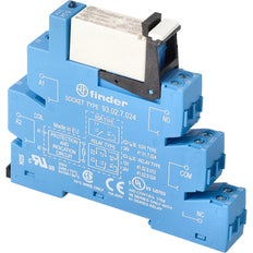 Finder 38.52 Relé De Interfaz 24VDC 8A Doble Contacto CO - 38.52.7.024.0050