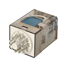 Relé Industrial Finder 3CO 10A 24VDC Con Pulsador De Prueba - 60.13.9.024.0040