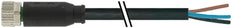 M8 Female Sensor Cable 4x0.25 PVC 2M UL CSA - 7000-08061-6110200