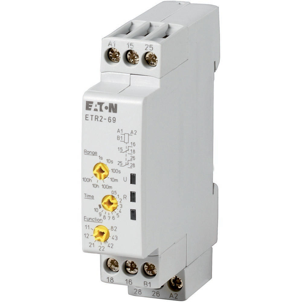 Multi Function Timing Relay ETR2 24-240V AC DC - 262689