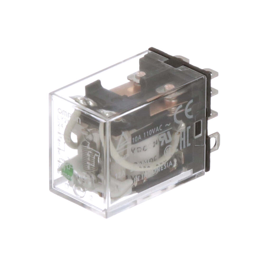 Omron LY2N 24VDC DPDT Power Relay With LED - LY2 5161M