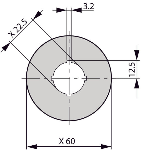 Etiqueta De Parada De Emergencia Eaton M22 60mm Multilingüe - 121372