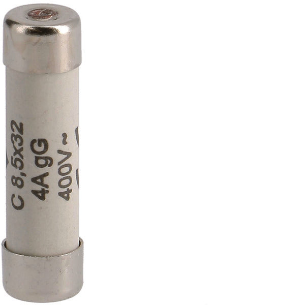 Hager Cylinder Fuse 4A 8.5x32mm Type C 400V - L8532C04 [10 Pieces]