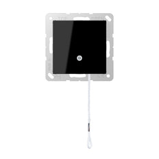 Jung A500 Interruptor De Cuerda 10A 250V Negro - A506BFNUZSW