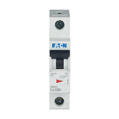 Eaton FAZ 40A Single Pole MCB C-Curve 15kA - 278565