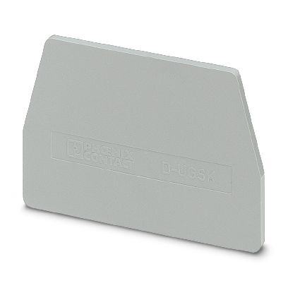 Phoenix Contact D-UGSK End Cover Gray 61mm - 0304023 [5 Pieces]