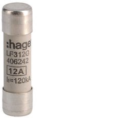 Fusible Cilíndrico Industrial 12A 500V 10x38mm - LF312G [10 Piezas]