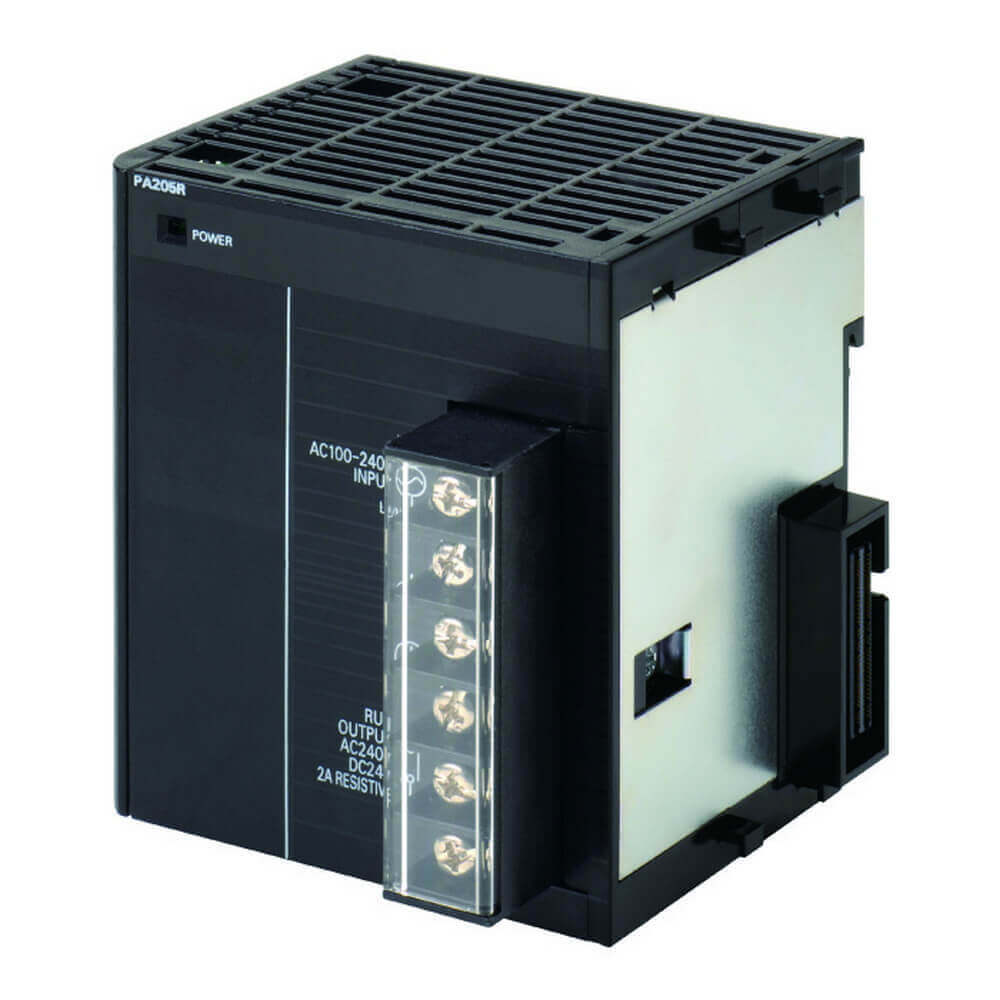 OMRON CJ1W-PA205R Power Supply Unit 100-240VAC - CJ1W0389B