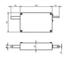 Eff Eff 3705HZ12 Electric Door Release 12V DC - 10003663