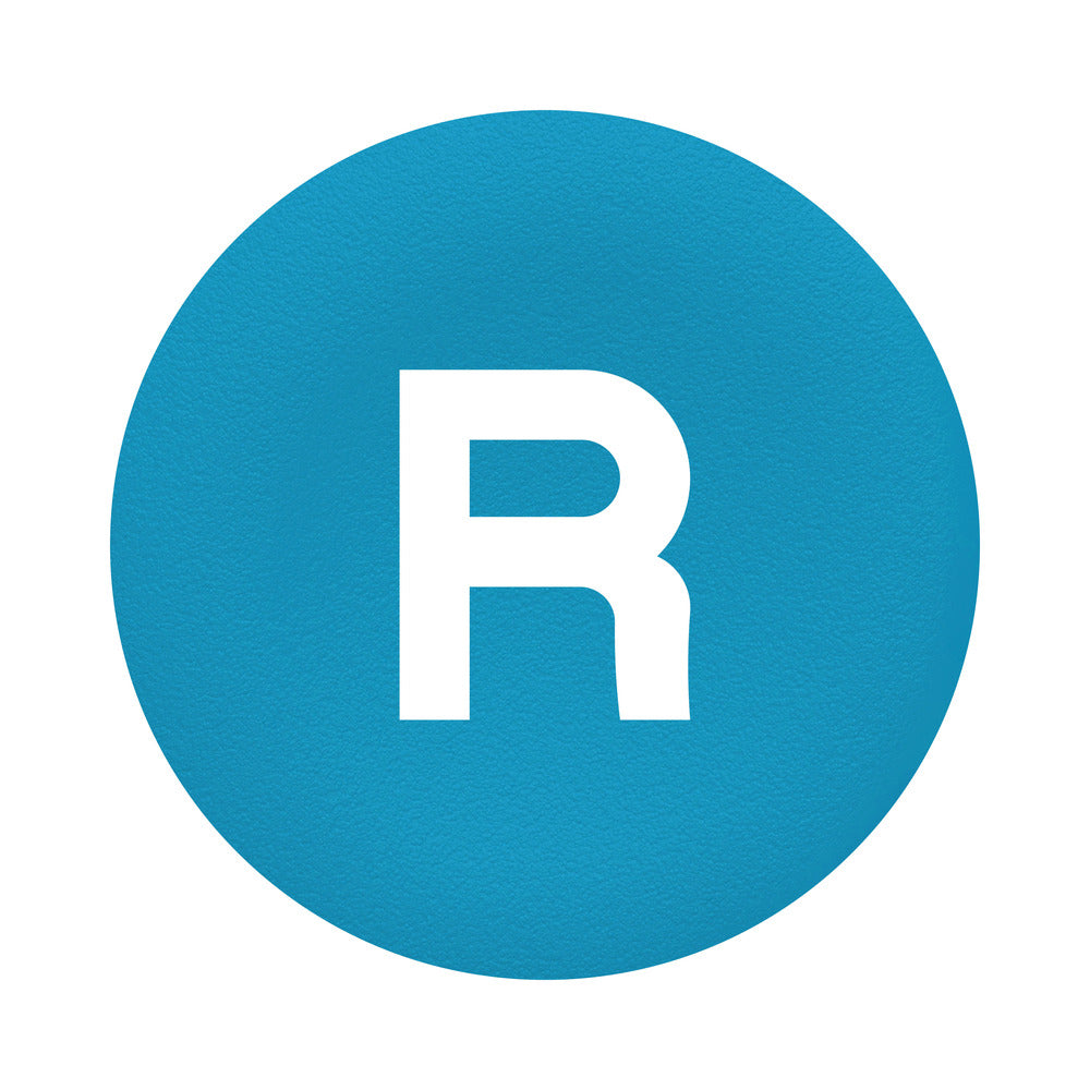 Schneider Electric R Marcado Tapa De Botón Azul - ZBA639 [10 Piezas]