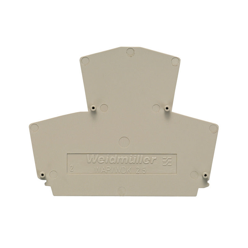 Weidmuller WAP WDK2.5 Terminal End Plate - 1059100000 [10 Pieces]