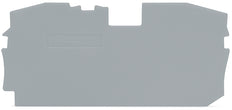 WAGO TopJob S End And Separator Plate 1mm Gray - 2016-1291 [10 Pieces]