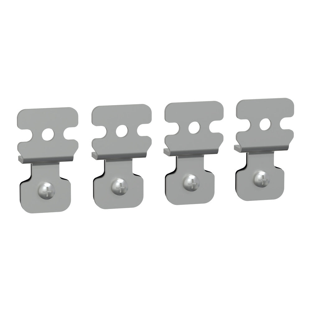 Schneider Electric Wall Mount Bracket Set 4 Pieces SBM - NSYAEFPFSB [4 Pieces]