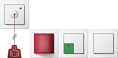 Gira E2 Emergency Call System Pure White - 049588