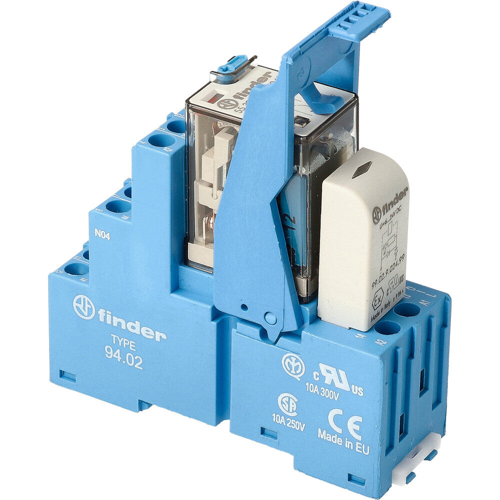 Módulo De Relé De Interfaz 2CO 10A 24VDC LED AgNi - 58.32.9.024.0050