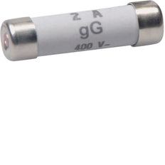 Hager 2A Cylindrical Fuse 8.5x32mm Type C gG 400V - L8532C02 [10 Pieces]