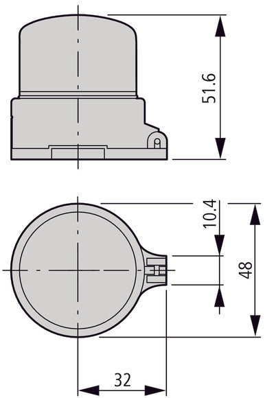 Eaton M22-Pl-Pv Cubierta De Parada De Emergencia Sellable - 216397