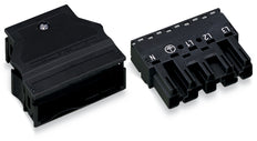 Conector Negro De 5 Pines WAGO 770-115 Con Alivio De Tensión - 770-115