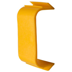 PVC Clip Bracket For AC Duct 125x75mm Yellow - 941175 [10 Pieces]