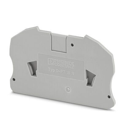 Phoenix Contact D-PT 16 N Gray End Cover - 3212060 [10 Pieces]