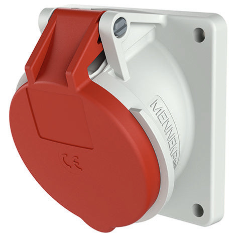 Mennekes 16A 4P CEE Industrial Socket 400V IP44 - 3072