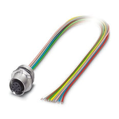 Phoenix Contact M12 8-Pin SPEEDCON Panel Mount Connector - 1523476